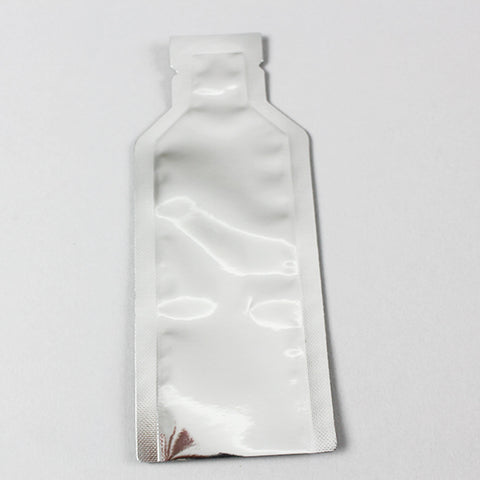35MDTP0225055- 2.25” X 5.5” ( 57.15 mm x 139.7 mm ) PAKVF3.5M SILVER DISPENSER TIP STYLE POUCH W/ TEAR NOTCH